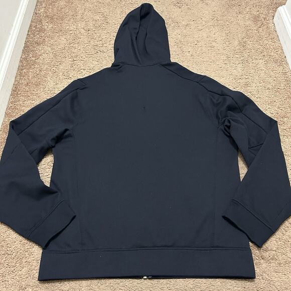 Lululemon Men’s City Sweat Zip Hoodie Thermo Heathered Nautical Navy Jacket Sz S - Picture 7 of 8